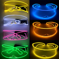 EL technology sense light glasses led disco equipment Luminous KTV Christmas shake Bar party atmosphere props