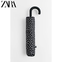 ZARA new women polka polka dot folding umbrella 02912003800