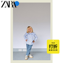 ZARA Discount season] Baby girl young children Mitong cloth shirt 01142304400
