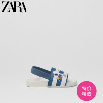 ZARA childrens shoes baby blue co-name Snoopy beach toddler sandals 18719830009
