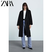 ZARA autumn and winter New Women suede suede texture effect windbreaker coat coat 04968821800