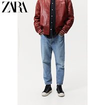 ZARA spring mens clothing loose with leg turd pants jeans 1538451401