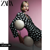 ZARA New Womens Polka Dot Shirt Dress 7903052 064