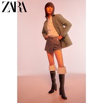ZARA spring new womens clothing relaxed double-row buttoned suit jacket 2753032505