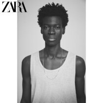 ZARA Summer new mens clothing silver glasses hanging chain 8435433808