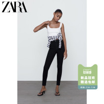 ZARA summer new TRF womens stretch tight denim leggings 05520001800