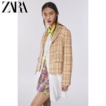 ZARA spring new womens dress textured short suit jacket 2402776330