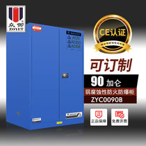 Zhongyu explosion-proof cabinet safety cabinet industrial laboratory dangerous goods chemicals fire-proof cabinet storage cabinet ZYC0090B