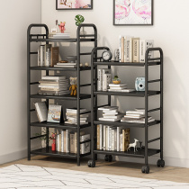 Minimalist modern bookshelves Shelves Landing Simple Bookcase Home Iron Art Multilayer Storage Shelf Shelves Holding Shelves