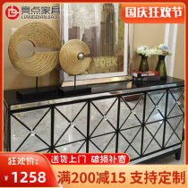 Light luxury shoe cabinet entrance cabinet living room household large capacity locker simple modern restaurant wine Cabinet sideboard