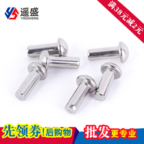 5mm6mm stainless steel 304 semicircular head rivet GB867 round head solid rivet