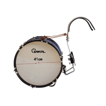 Childrens 16-inch back frame army drum Western musical instrument performance school practice and other drums