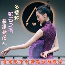 Lu Sitong passionate dance decomposition teaching Adult dance video tutorial original finished dance Classical dance drama program