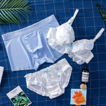 Soft steel ring Summer lovers underwear Three sets with bra bra lovers Cute Summer Lovers Briefs suits