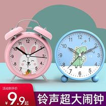 Powerful wake-up small alarm clock students special wake-up artifact bedroom boys and girls bedside clock children 2021 New