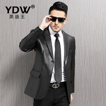 Haining leather leather mens spring and autumn suits leather clothing imported sheep leather suits single skin thin models