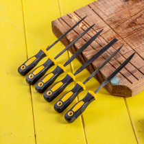 Deli tool 6-piece set of Shijin file set file set file triangular file DL2141 2161 2181