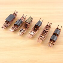 Hand-assembled Ucanopy boat model DIY boat model handmade waterland boat swing piece boat model making material