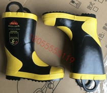 No steel plate fire extinguishing protective boots Fight rubber boots Cotton No steel Bivoutraining Shoe Shop Long Recommended