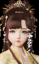 (Empty Meng) Snow for the original pinched face can not be built new Sword Net 3 remake Loli Face Girl sense