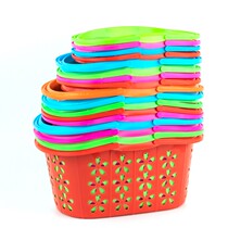 Strawberry basket Other hand picking basket 1 catty of 2 catties 3 catty 5 4 catty for 6 catties of new stock Flat-bottomed Water Fruit Basket