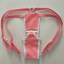 Menstruation belt sanitary belt old-fashioned plastic pants rubber men and women sex thong with slot sexy lace edge underwear