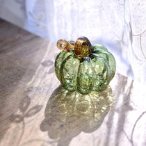 Special holiday gifts handmade glass pumpkin ornaments living room desktop decorations crafts ornaments