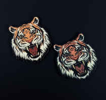 Original Design Domestic STEEL FLAME Zodiac Series ACRYLIC Luminous Magic Sticker Morale Badge Arm Badge