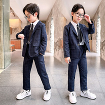 Boys small suit autumn casual handsome birthday dress Chinese childrens Korean childrens suit boy suit