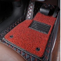 Main driving single-piece double-layer fully enclosed car floor pad Driver seat dedicated single floor pad Main driving