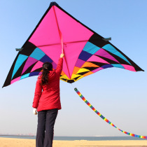 Weifang kite high-end umbrella cloth enchantress kite giant large adult big triangle kite is easy to fly