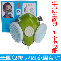 Shengli dust mask sleeve head 30 type anti industrial dust dust grinding woodworking cement coal mine washable head mounted