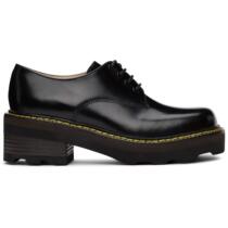 Gabriela Hearst Black Tera Brogue Oxford shoes 2022 new spring summer ladies
