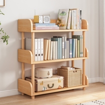 Desk Side Small Bookshelves Shelving floor Multilayer Storage Shelf Bedroom Living Room Living-room Living-room Living-room Containing shelf