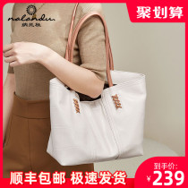Narandu big bag 2021 new fashion leather tote bag womens large capacity shoulder bag commuter womens bag soft leather