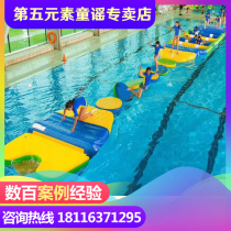 Mobile Water Park Equipment Large Adult Bracket Swimming Pool Inflatable Water Slide Outdoor Trespass Combined Pool