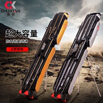 Fishing gear bag 1 25 m Two-layer waterproof rod Fishing Bag Fishing Rod bag Fishing Rod Bag hard shell Covered Fishing Bag