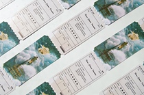 Paradise Cinema ticket stub movie perimeter collection card