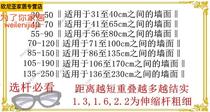 Telescopic Rod short rod shower rod strut expansion Rod hanging clothes clothes curtain door curtain rod 55-90cm 30-50cm
