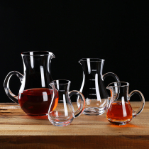 White wine wine dispenser with scale glass small male cup set Pour jug wine measuring device Red wine wine measuring device Household
