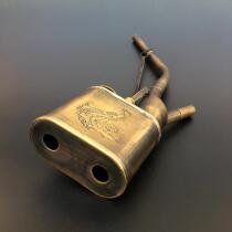 Antique miscellaneous Republic of China antique hookah pot old-fashioned pure copper vintage hookah bucket ornaments Antique old-fashioned old-fashioned smoking tools