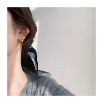 (W Dear) beloved mini gold small loving ear clip woman without ear hole small 100 lap mosquito coil earring