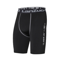 American Basketball shorts tight sports five-point pants High elastic running training compression quick-drying mens short fitness leggings