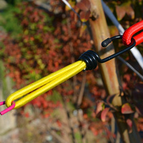 Outdoor Tent Elastic Cord Tight Rope Buckle Sky Curtain Pull Rope Ground Nails Fixed Bundling Pull Rope Multifunction Camping Accessories