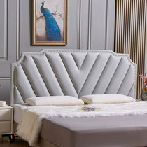 Light luxury upholstered headboard 1 8 m Nordic one separate landing near the backboard simple modern tatami