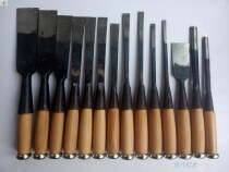 Sticker Steel woodworking chisel pure hand forged old chisel flat chisel shovel Zhaozi blacksmith custom heavy hand tools