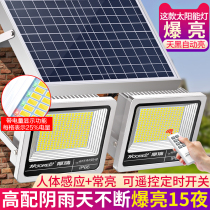 Solar Outdoor Lamp Courtyard Lamp Home Street Lamp New Super Bright High Power One Drag Two Lighting Human Induction Lamp