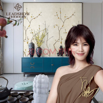 Collar embroidered wall cloth