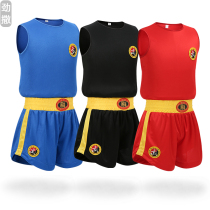 Jinsha Sanda clothing training boxing fighting fighting suit Muay Thai martial arts training suit childrens men and women with the same suit