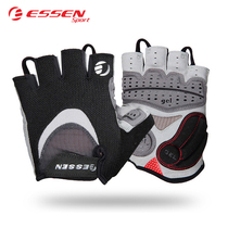 ESSEN summer mountain road bike cycling gloves half finger silicone shock absorption thin section mens and womens equipment